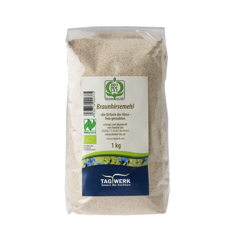 TAGWERK Braunhirsemehl Biohof Lex - Produktbild