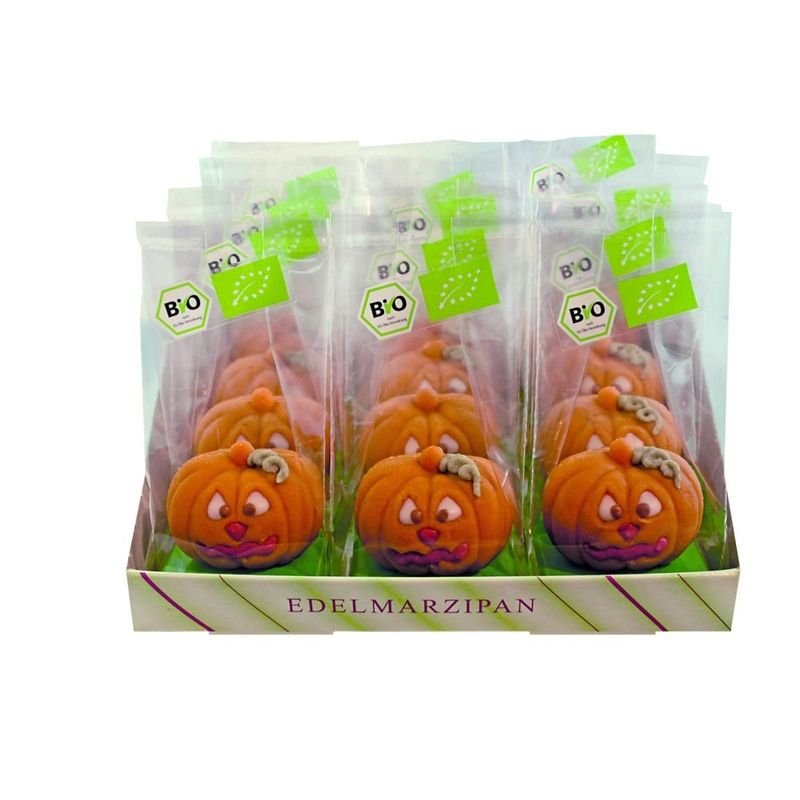 Funsch Marzipan BIO Halloweenkürbis - Produktbild