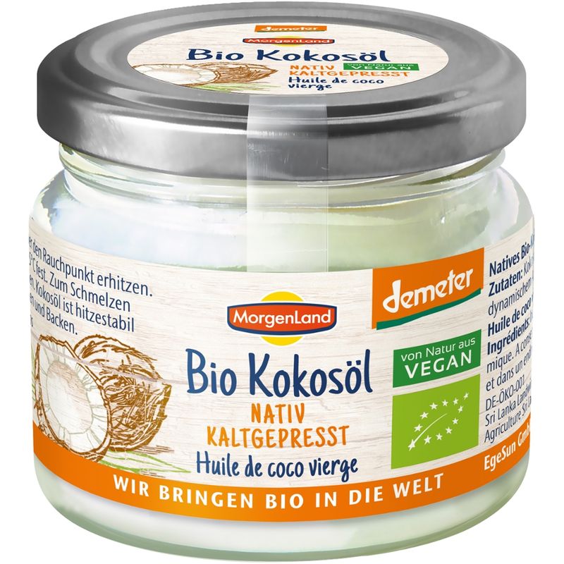 MorgenLand Bio Kokosöl nativ demeter - Produktbild