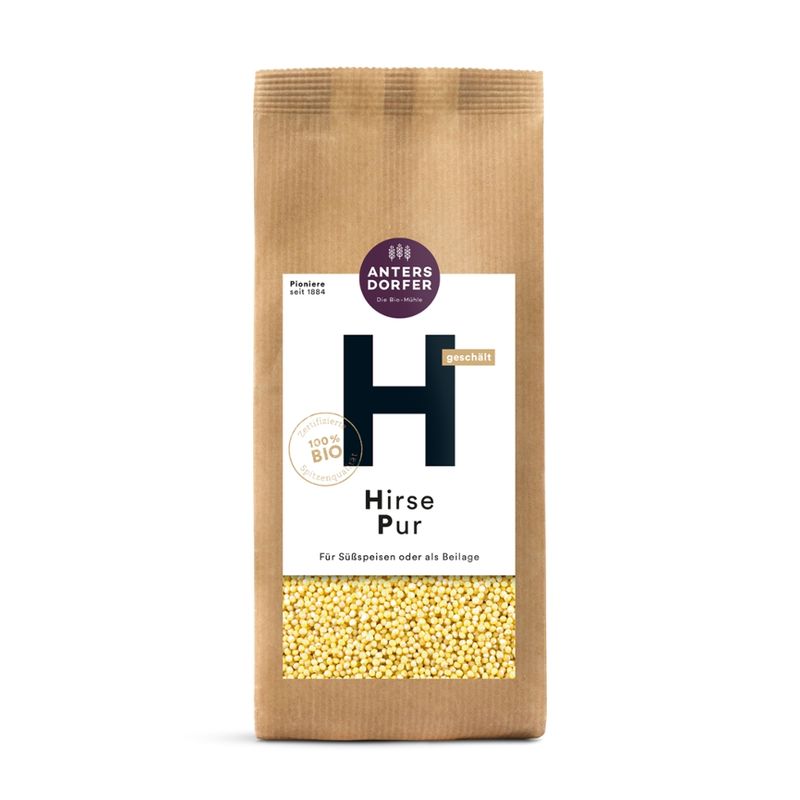 Antersdorfer - Die Bio-Mühle Bio Hirse Pur (geschält) - Produktbild