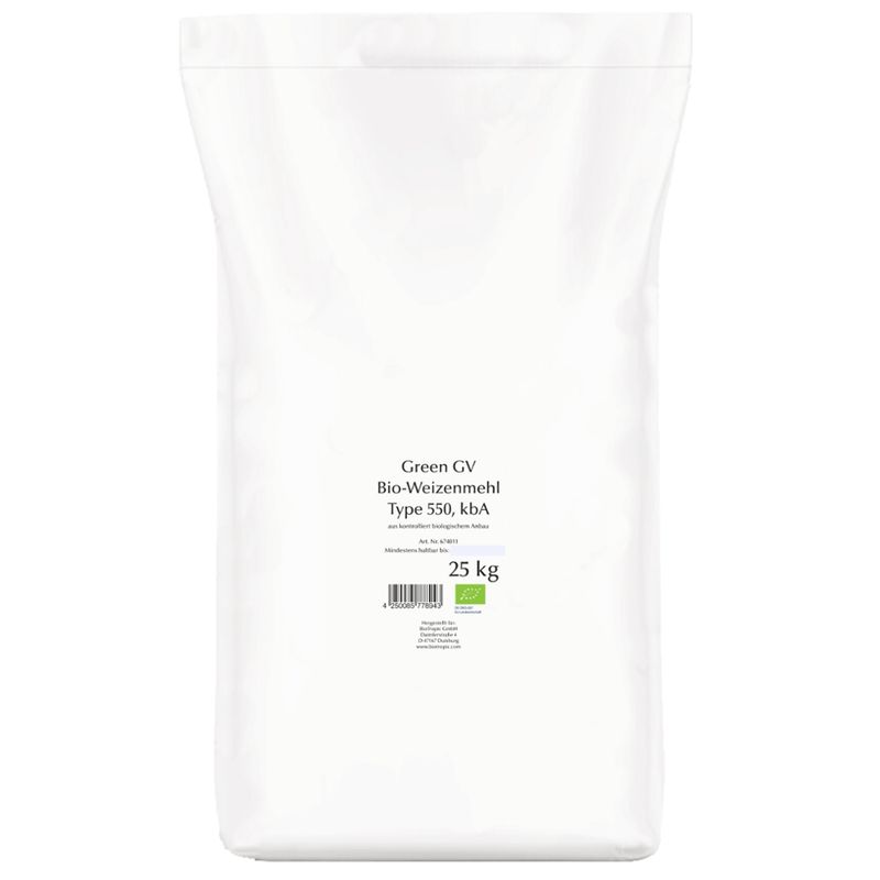 greenorganics Weizenmehl Type 550 25kg GV - Produktbild