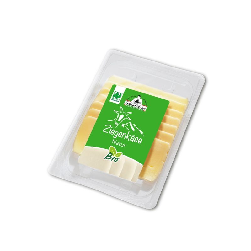 Schlierbacher Schlierbacher Bio Ziegenschnittkäse Scheiben 100g - Produktbild