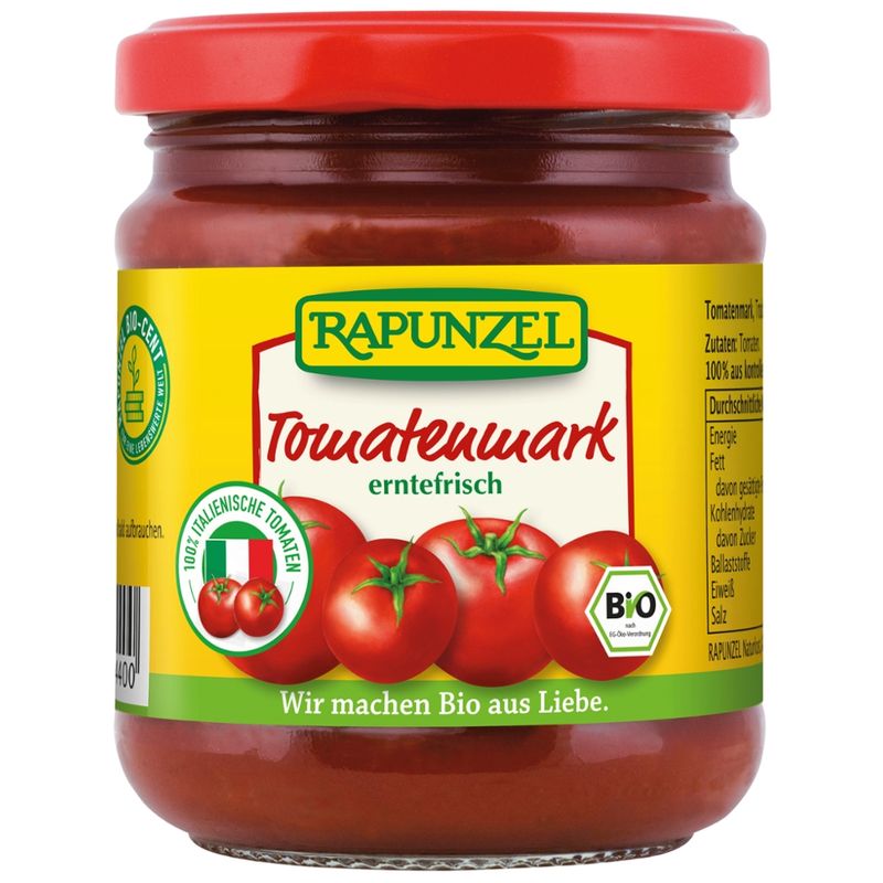 Rapunzel Tomatenmark, einfach konzentriert, 22% Tr.M. - Produktbild