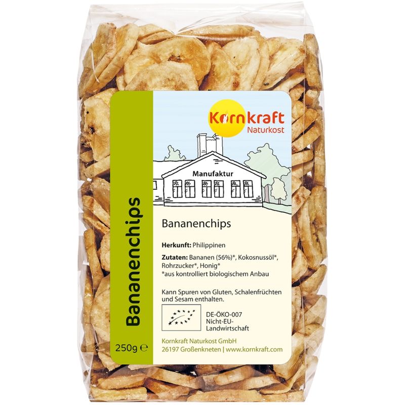 Kornkraft Bananenchips - Produktbild