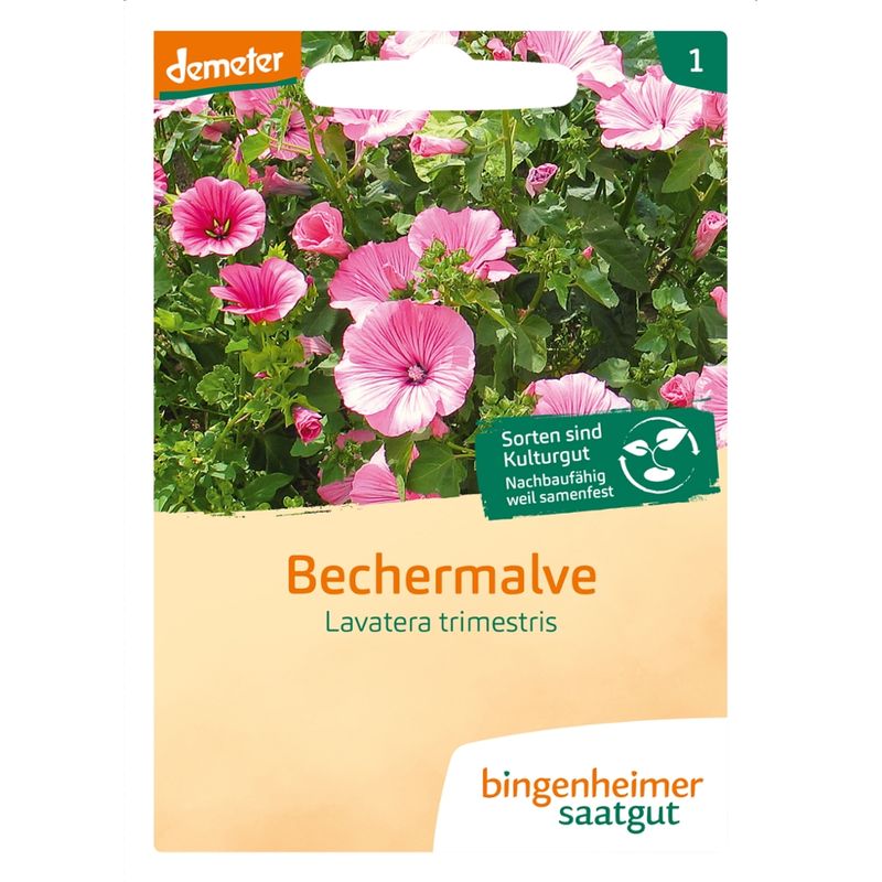 Bingenheimer Saatgut Bechermalve - Blumen (Saatgut) - Produktbild