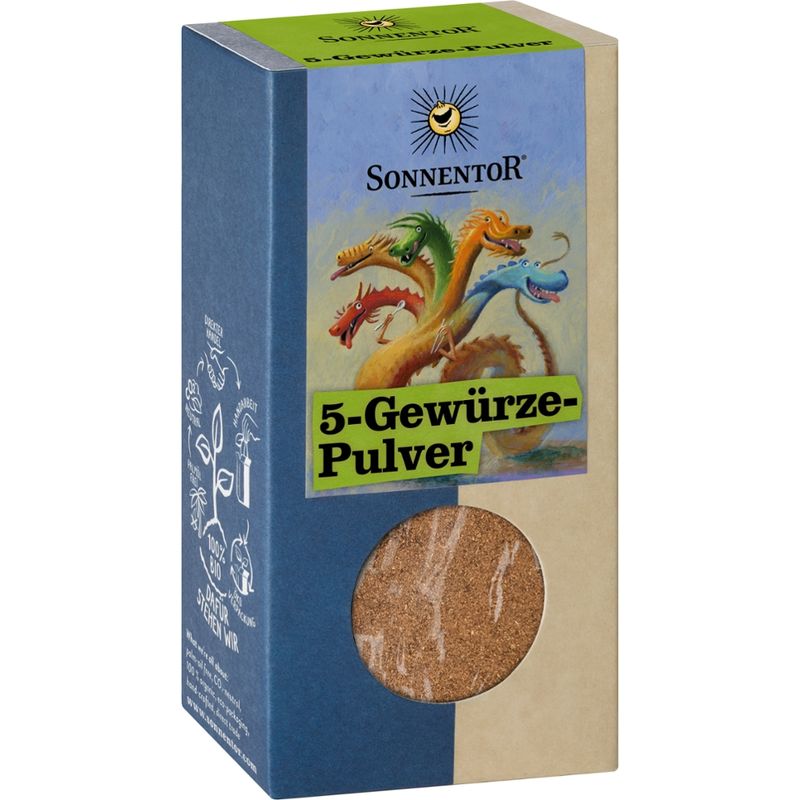 Sonnentor 5-Gewürze-Pulver, Packung - Produktbild