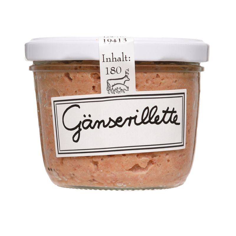 Schröder's Bio Fleisch- und Wurstwaren Gänserillette im Glas - Produktbild