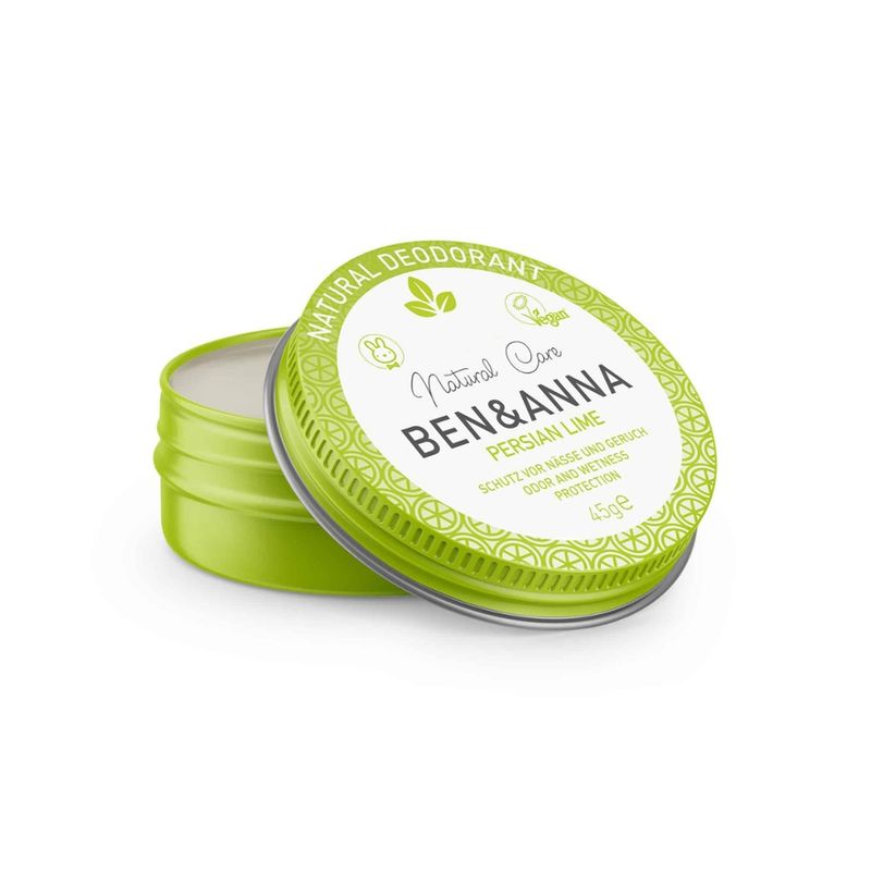 Ben&Anna Natural Care Ben&Anna Deocreme in der Weißblechdose Persian Lime - Produktbild
