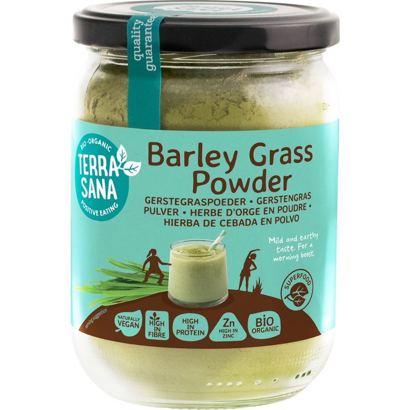 TerraSana Gerstengras Pulver - Produktbild
