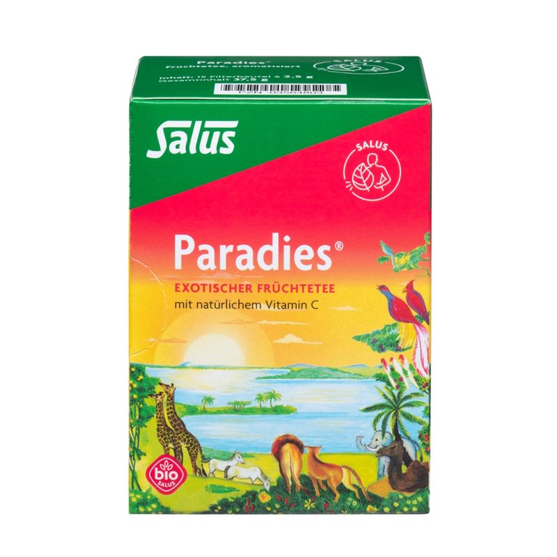 Salus® Paradies Vitamin-C Früchtetee bio 15FB - Produktbild