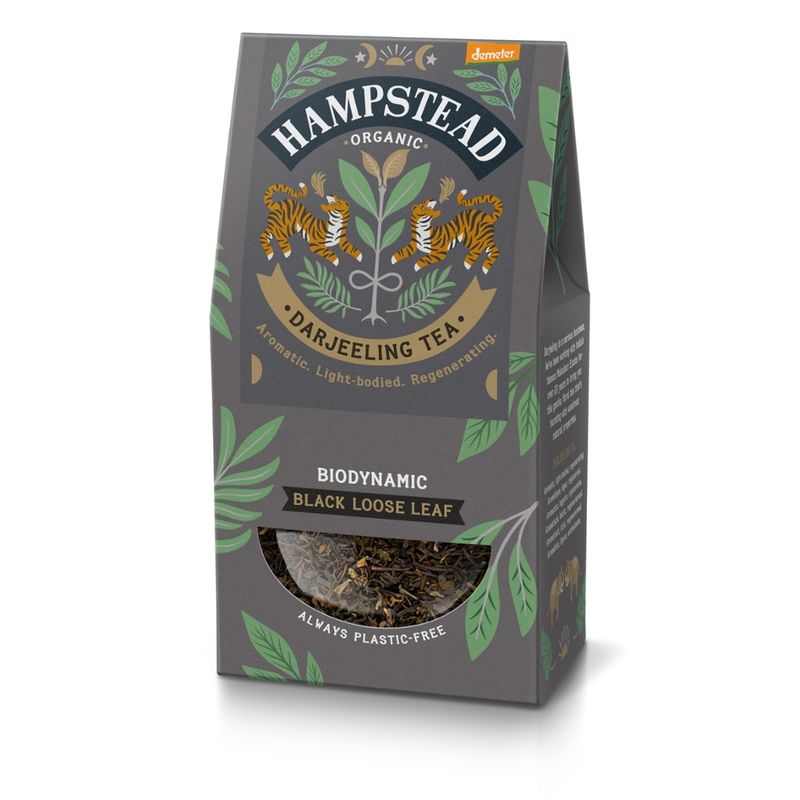 Hampstead Organic  Biodynamic Darjeeling Single estate Leaf tea - Produktbild