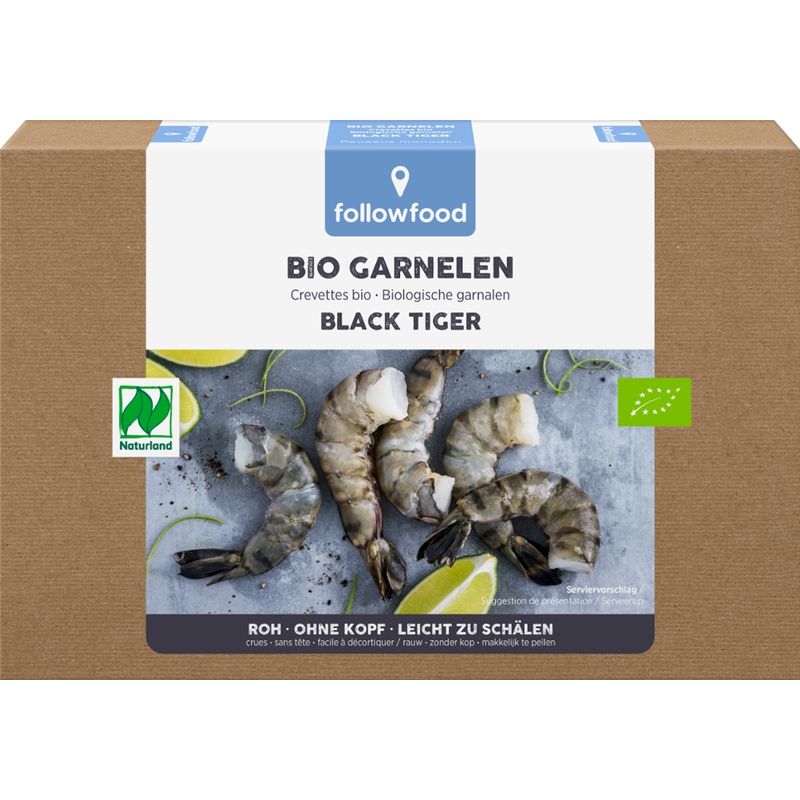 followfood Bio Black Tiger Garnelen - Produktbild