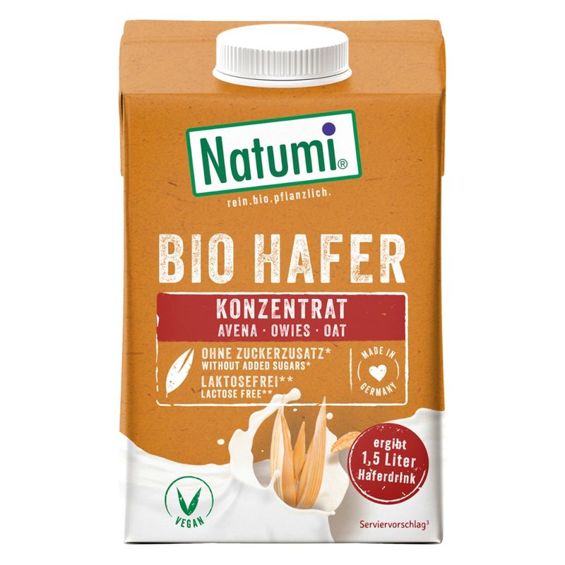 Natumi Konzentrat aus fermentiertem Hafer, UHT - Produktbild