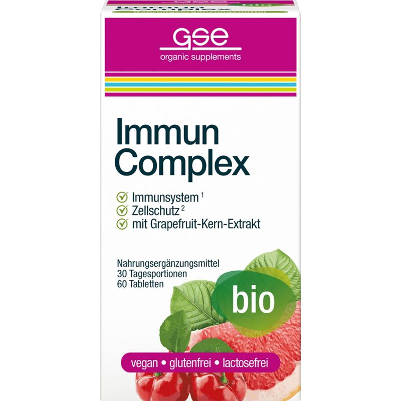 GSE  Immun Complex (Bio), 60 Tabletten à 500 mg - Produktbild