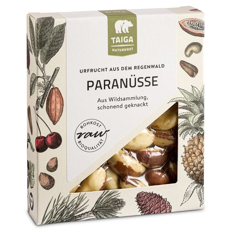 TAIGA NATURKOST Paranüsse, bio, Rohkost-Qualität - Produktbild