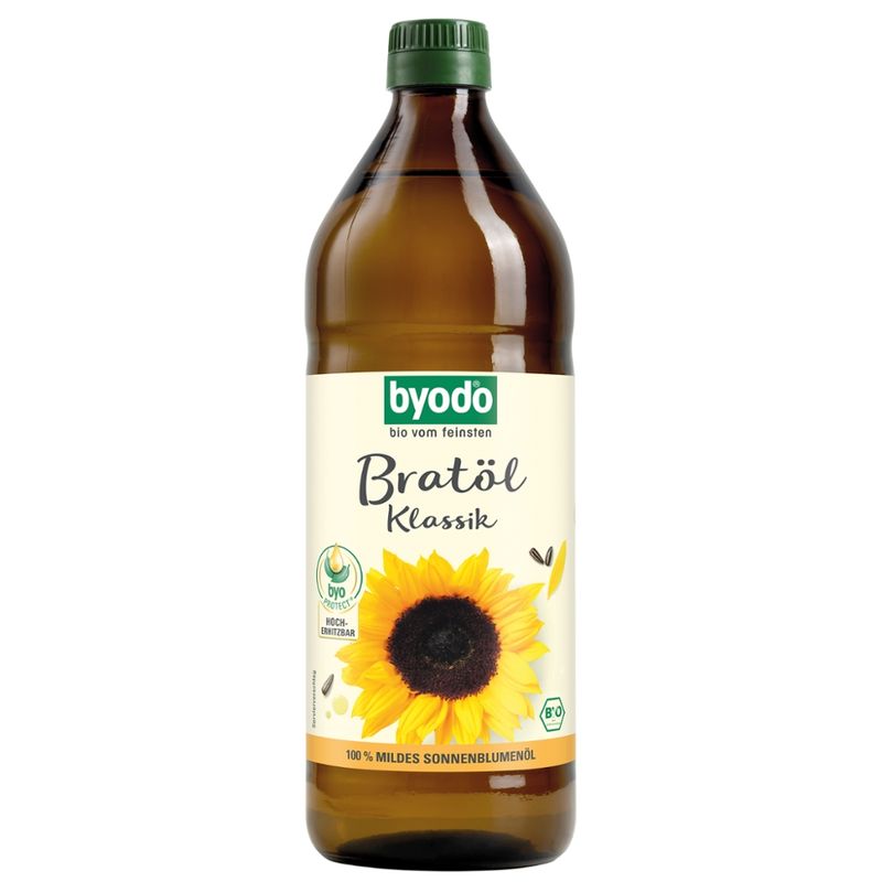 Byodo Byodo classic frying oil, made from high oleic sunflower seeds - Produktbild