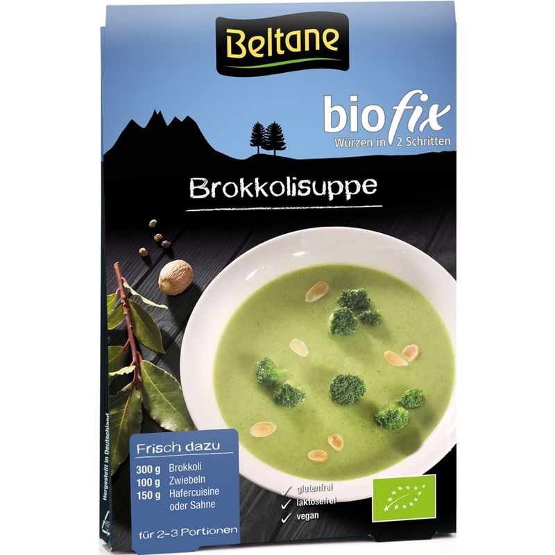Beltane Beltane Biofix Brokkolisuppe, vegan, glutenfrei, lactosefrei - Produktbild