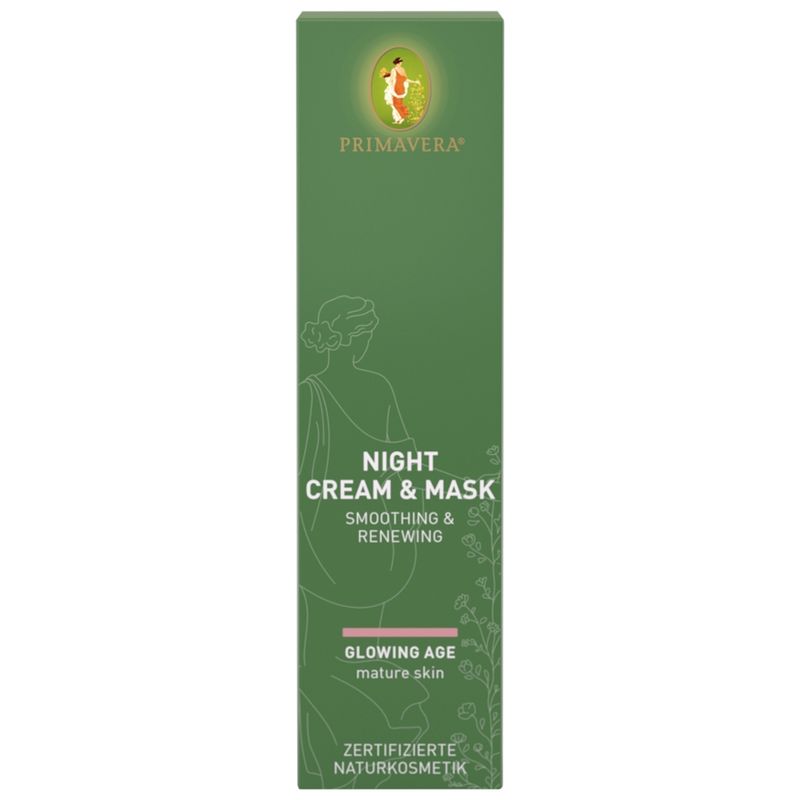 PRIMAVERA Night Cream & Mask Smoothing & Renewing - Produktbild