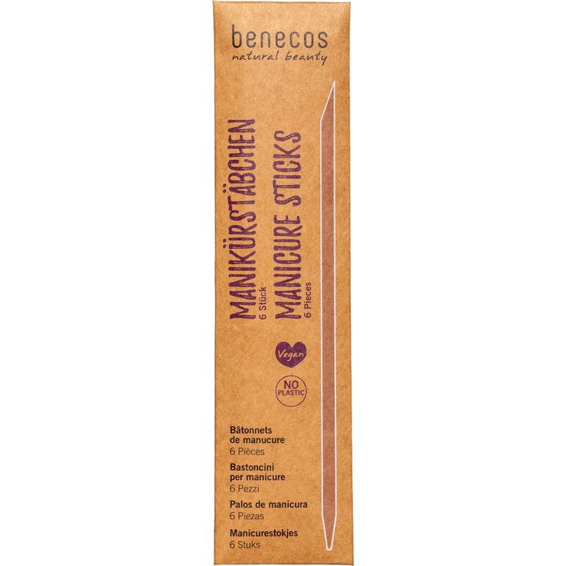 benecos benecos Manicure Sticks, Set of 6 - Produktbild
