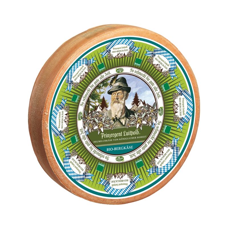 Prinzregent Luitpold Prinzregent Luitpold Bio Bergkäse ganzer Laib - Produktbild