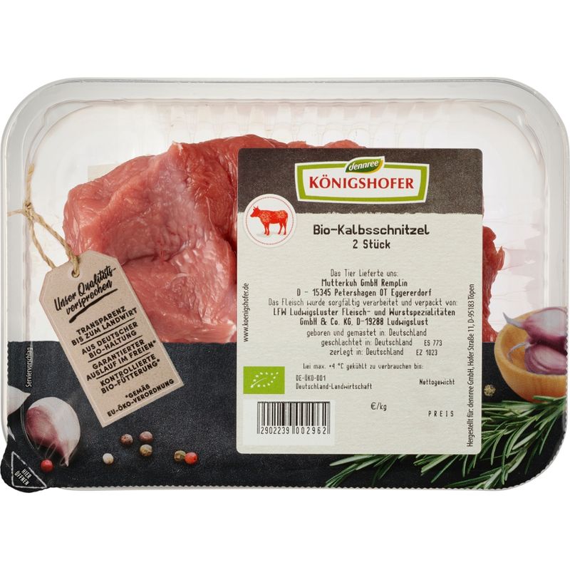 Königshofer Kalbsschnitzel, 2 Stück - Produktbild