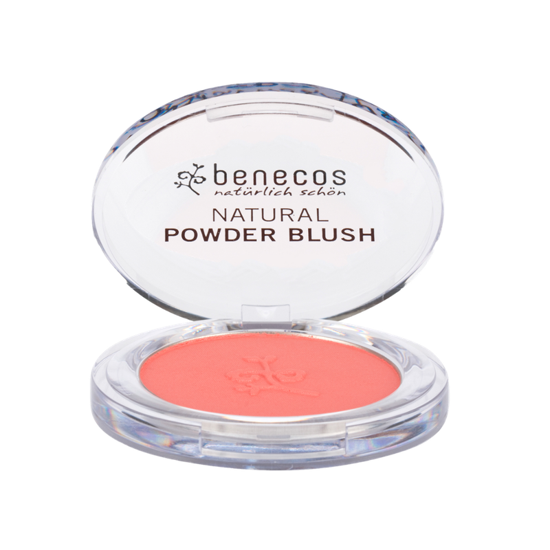 benecos benecos Natural Compact Blush sassy salmon - Produktbild