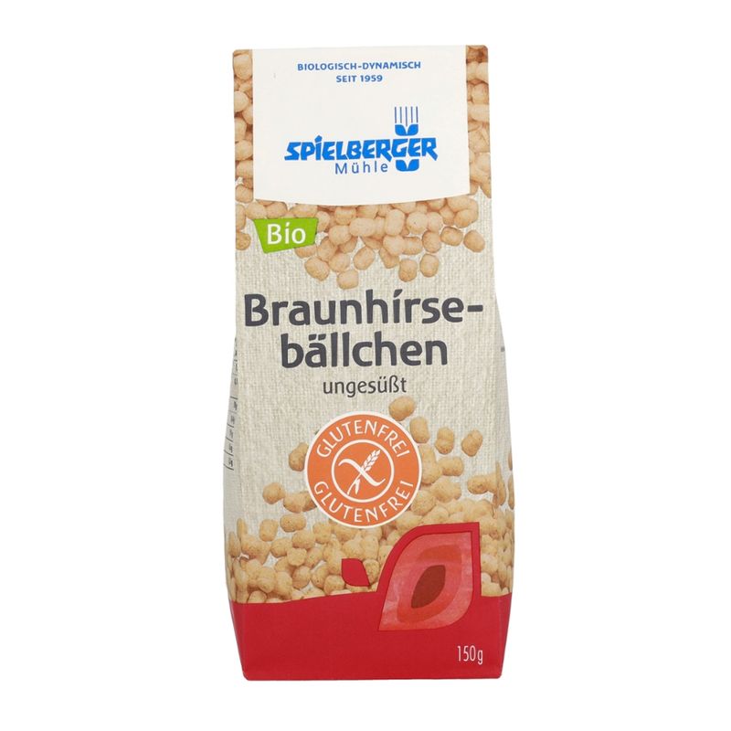 Spielberger Mühle Braunhirsebällchen, glutenfrei, kbA - Produktbild