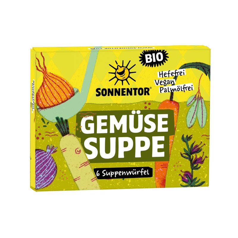 Sonnentor Gemüse Suppenwürfel Hildegard - Produktbild