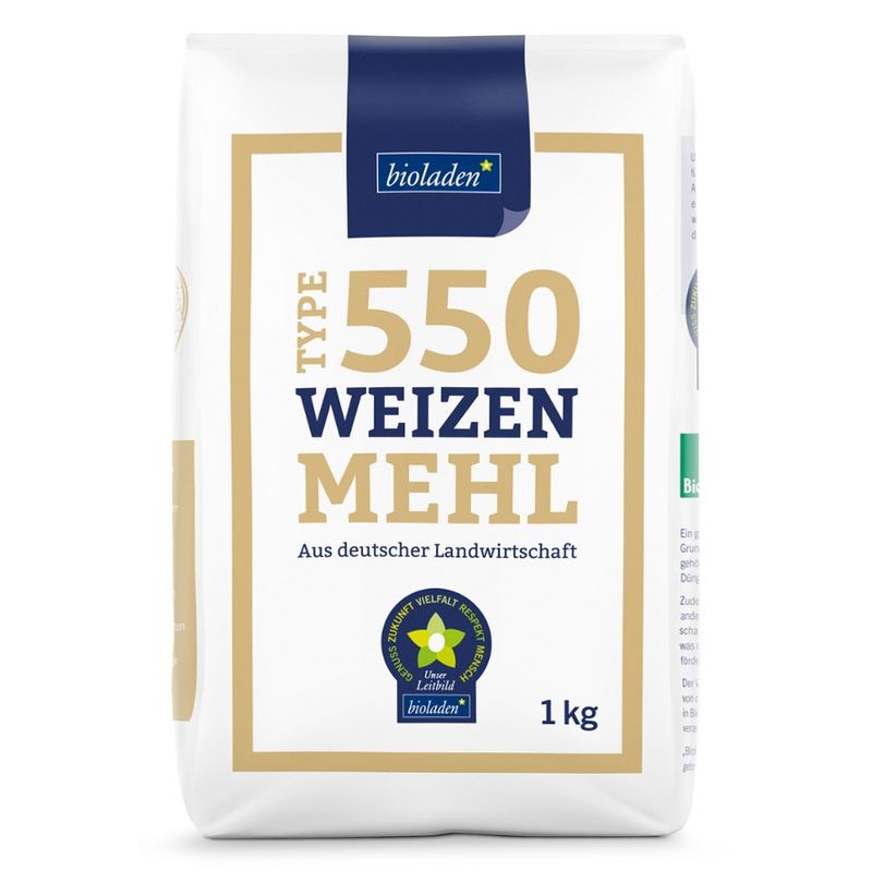 bioladen Weizenmehl 550 - Produktbild