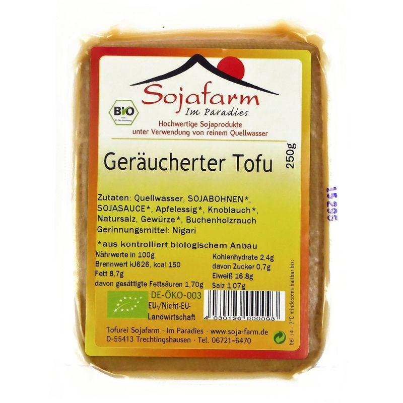 Sojafarm Geräucherter Tofu - Produktbild