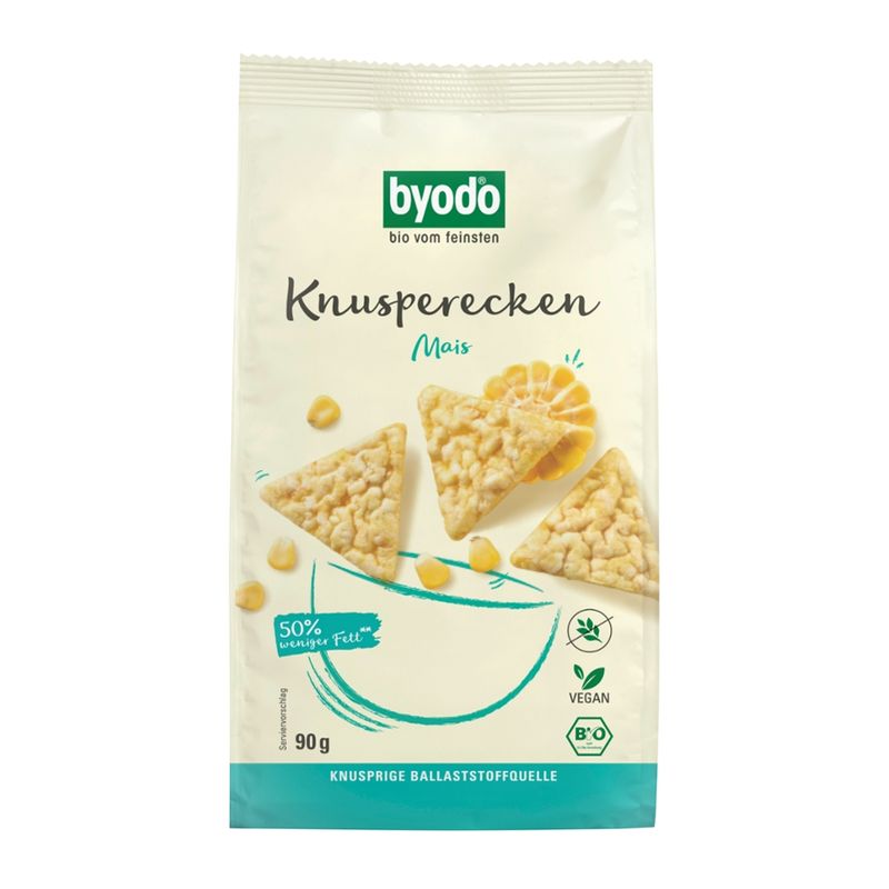 Byodo Byodo Corn Crisps, 90g - Produktbild