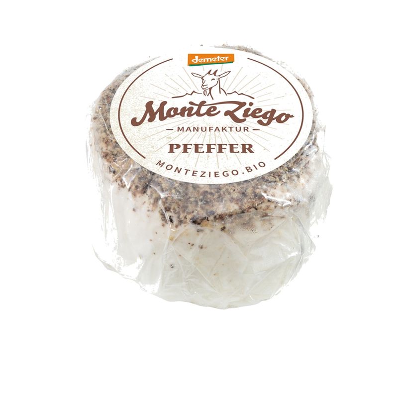 Monte Ziego Ziegenfrischkäse Pfeffer - Produktbild