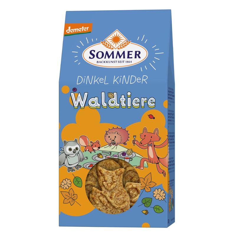 Sommer Demeter Dinkel Kinder Waldtiere - Produktbild