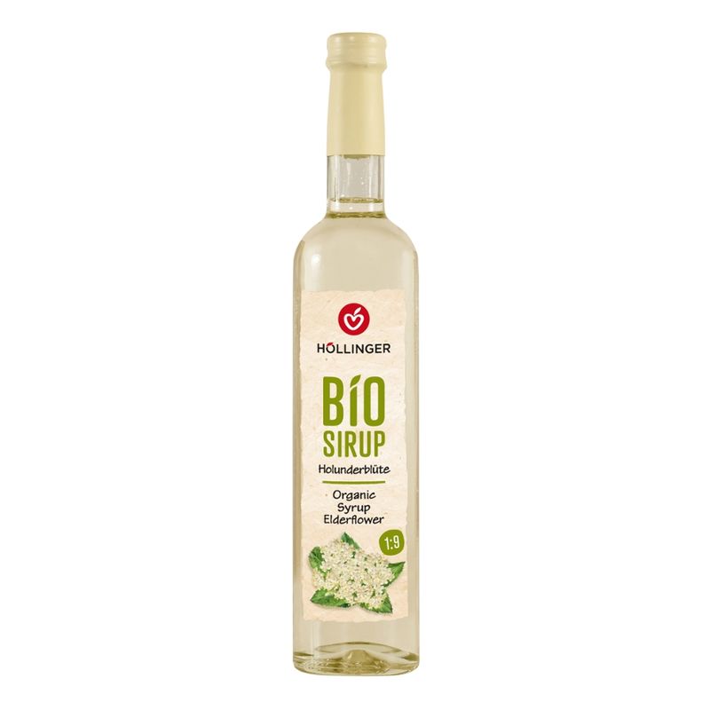 IMS Höllinger Bio Holunderblüten Sirup 500ml Glass Flasche - Produktbild