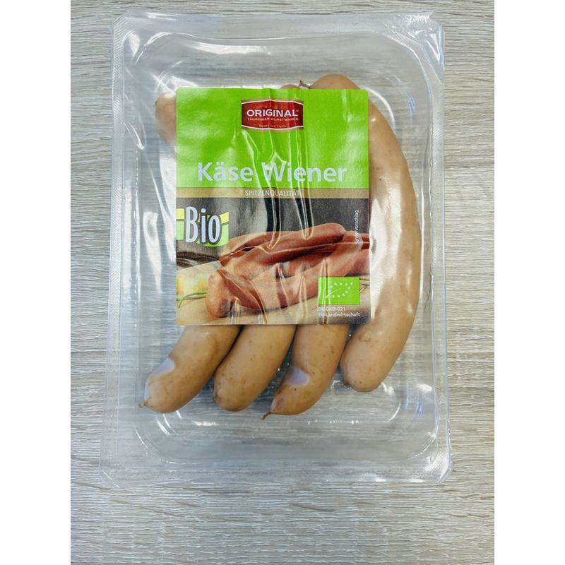 Original Thüringer Wurstwaren  Bio Käsewiener SB - Produktbild