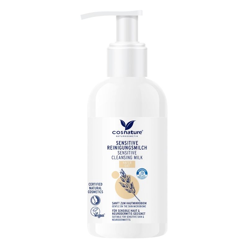 Cosnature  cosnature® Reinigungsmilch Sensitiv Hafer 200ml - Produktbild
