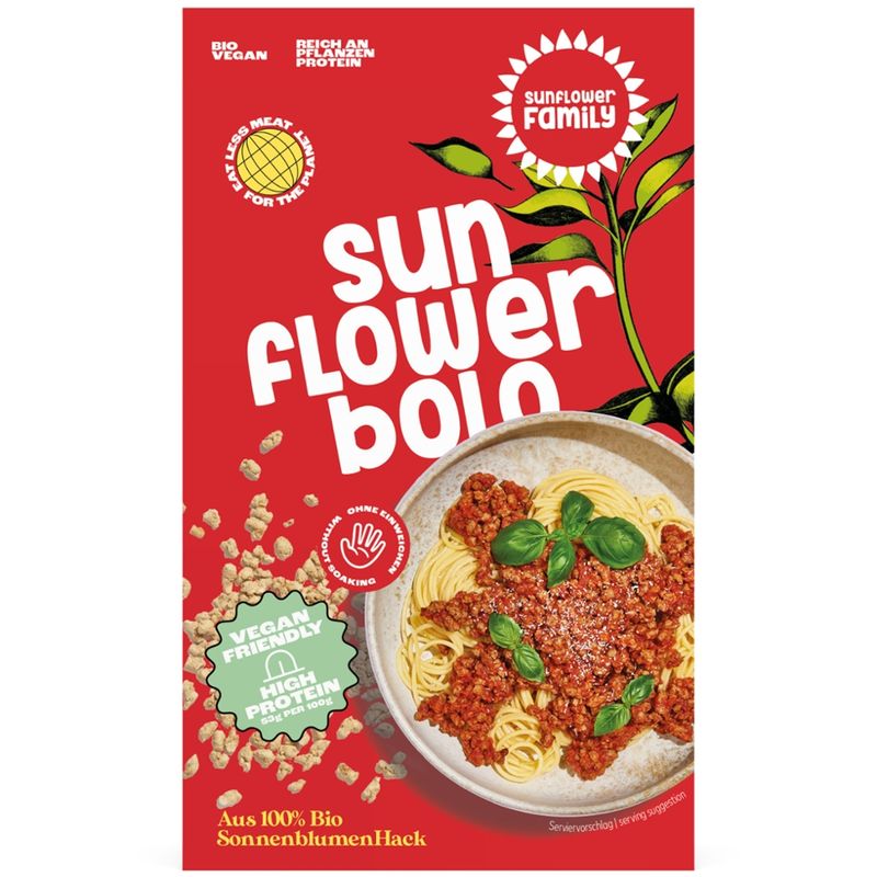 SunflowerFamily SunflowerFamily sunflowerBOLO bio & vegan mit Gewürzmischung - Produktbild