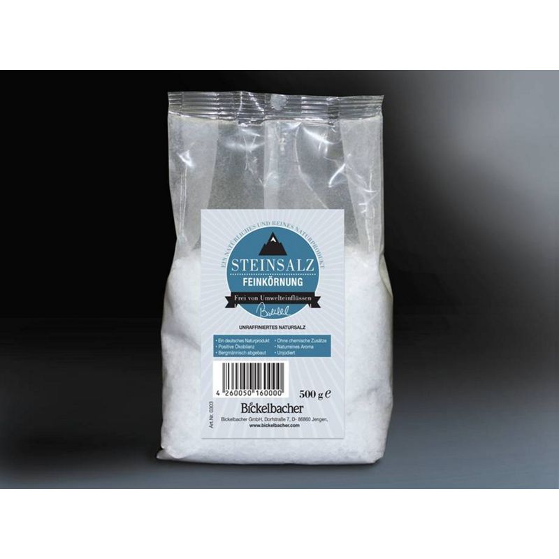 Bickelbacher Bickelbacher Steinsalz, Mühlenkörnung - Produktbild