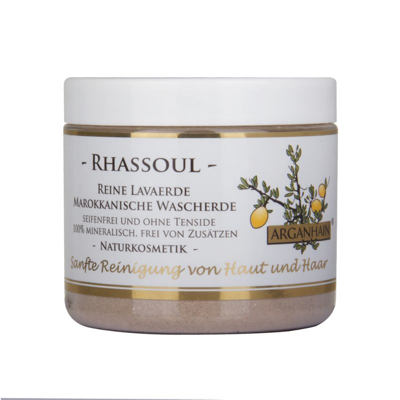 ARGANHAIN ARGANHAIN Rhassoul Reine Lavaerde Marokkanische Wascherde - Produktbild