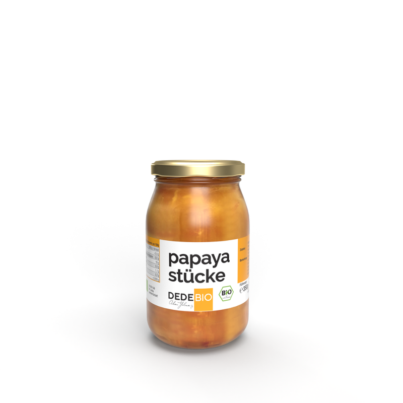 DEDEBIO  DEDEBIO Bio Papayastücke 350g - Produktbild