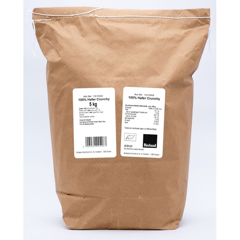 Bohlsener Mühle 100% Hafer Crunchy - Produktbild