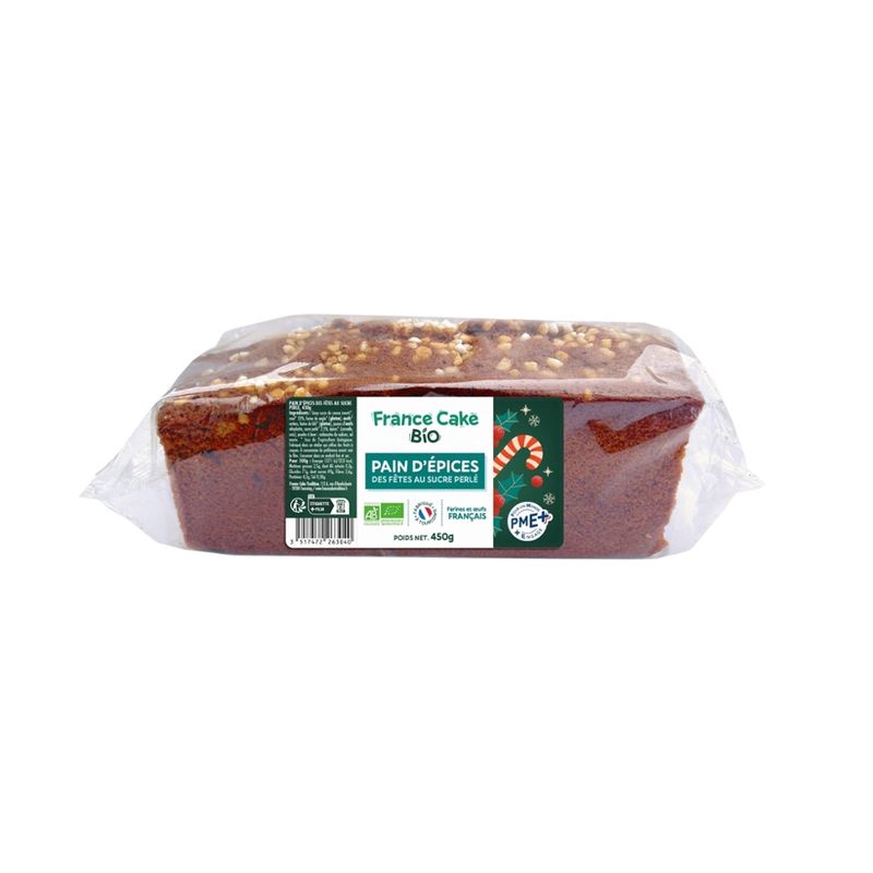 France Cake  Weihnachtliches Honigbrot mit Perlzucker - Produktbild