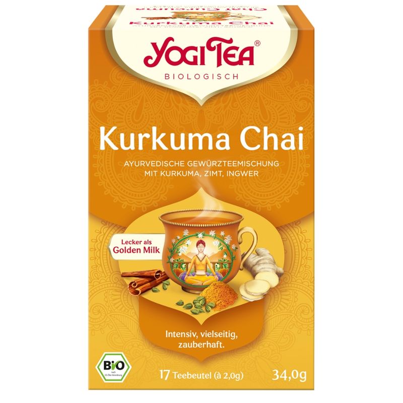 YOGI TEA Yogi Tea® Kurkuma Chai Bio CH - Produktbild
