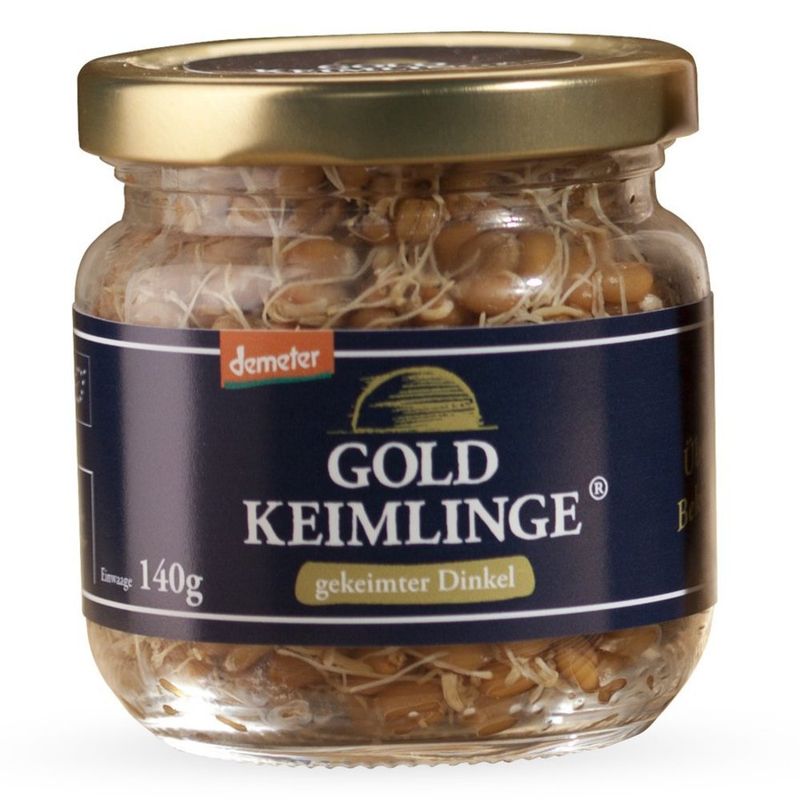 Härdtner Spezialitäten Goldkeimlinge - gekeimter Dinkel nach Keimverfahren v. Otto/ Wiesner - Produktbild