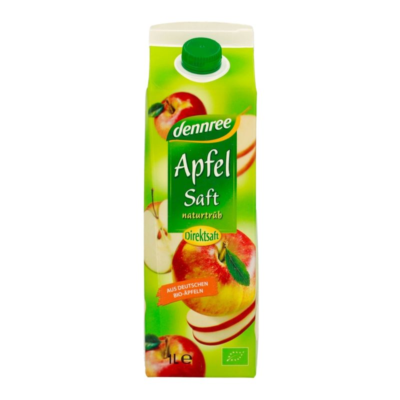 dennree Apfelsaft naturtrüb - Produktbild