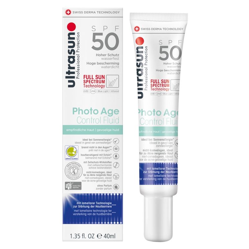 Ultrasun Photo Age Control Fluid SPF50 40ml - Produktbild