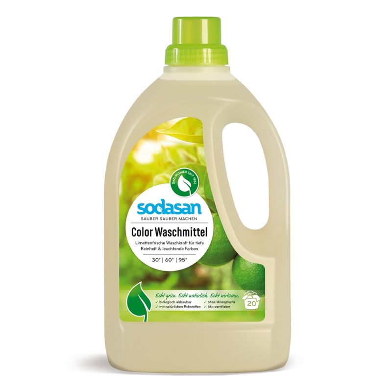sodasan Colour Laundry Liquid Lime - Produktbild