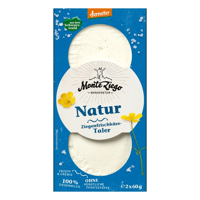 Monte Ziego Ziegenfrischkäse-Rolle Schnittlauch - Produktbild