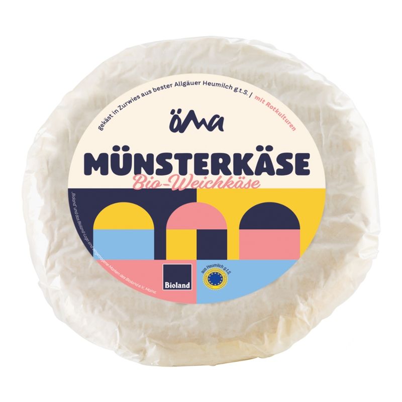 ÖMA ÖMA Münsterkäse (Nachfüllkarton), Bioland - Theke - Produktbild