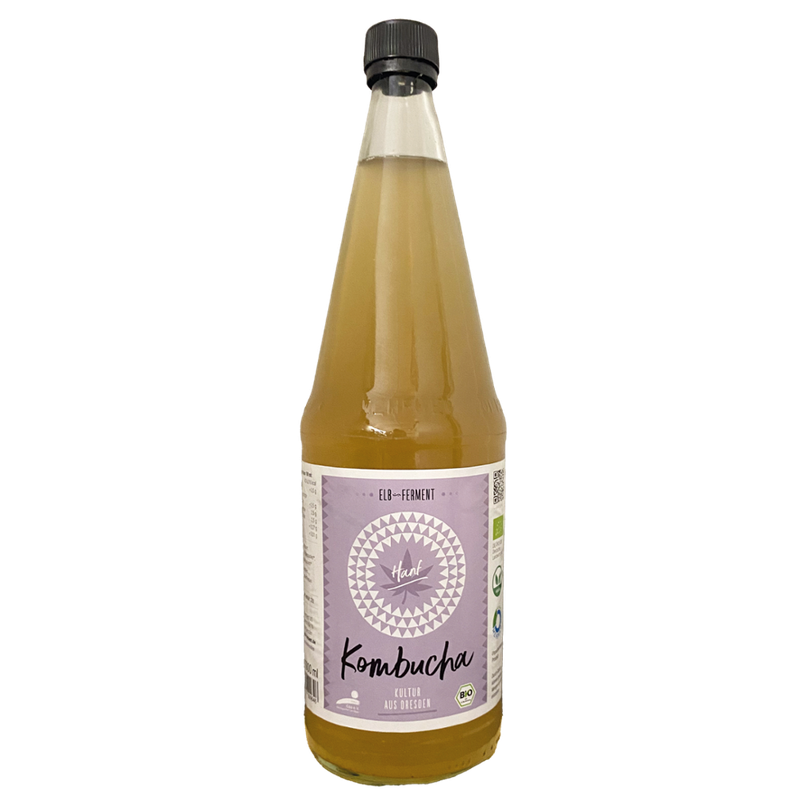 Elb-Ferment Elb-Ferment - Bio Kombucha Hanf 1,0L in Gäa-Qualität - Produktbild